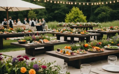 Des idées mariage insolites : des repas qui surprendront vos invités !